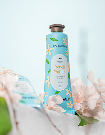 کرم دست با عصاره‌ی وانیل فرانسوی