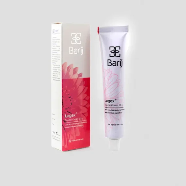 کرم لاژکس باریج | کرم گیاهی درمان سوختگی‌های درجه 1 و 2