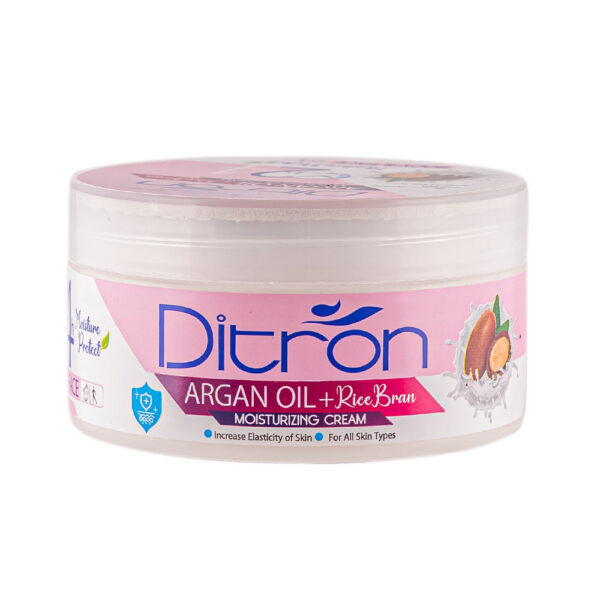 کرم مرطوب کننده آرگان مناسب انواع پوست دیترون - رجین رخ