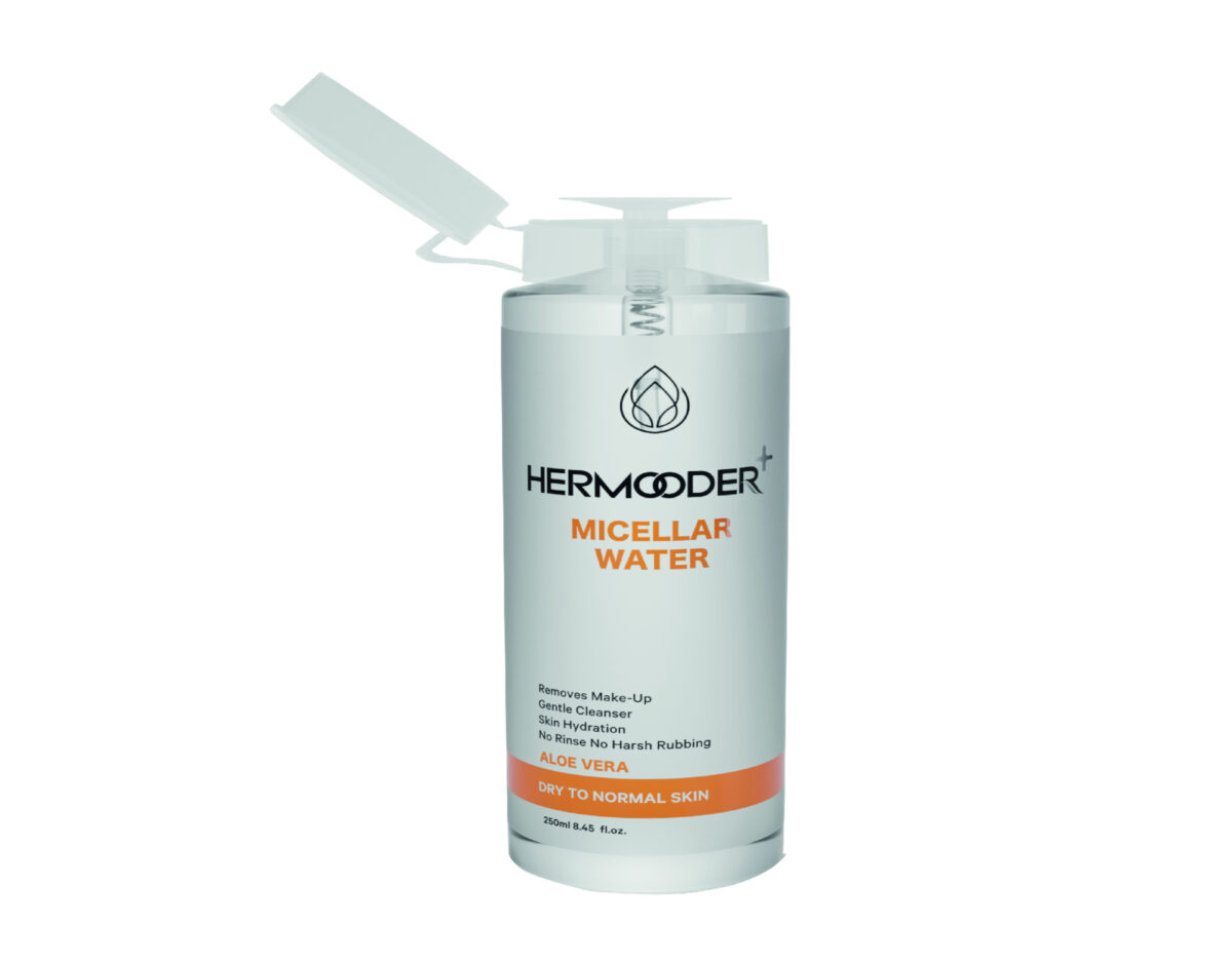 محلول پاک کننده آرایش (مخصوص پوست خشک تا نرمال)