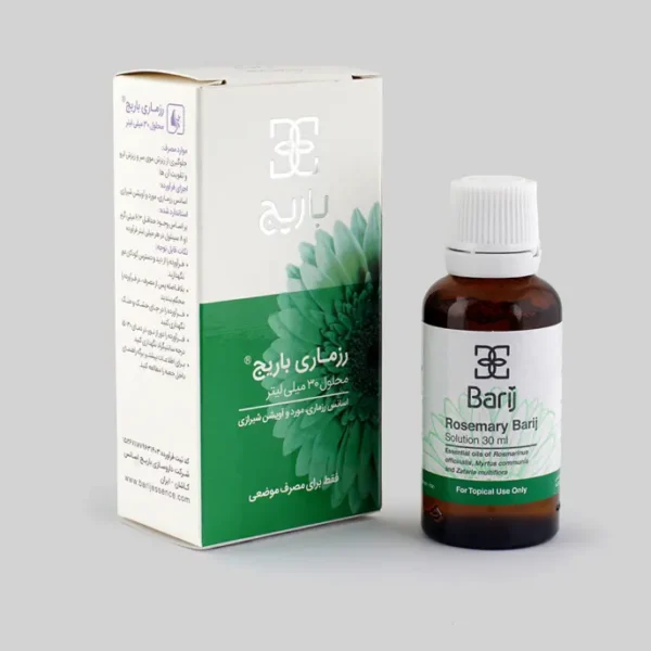 لوسیون رزماری باریج |موثرترین محلول تقویت مو و ابرو