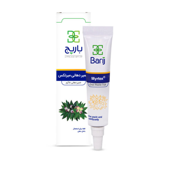 خمیر میرتکس باریج | داروی گیاهی درمان تب خال و آفت دهان
