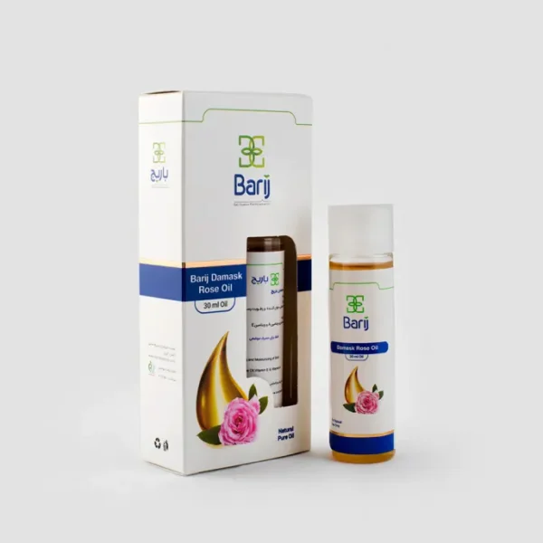 روغن گل محمدی باریج | ضد آکنه و جوش گیاهی و جوان‌کننده پوست