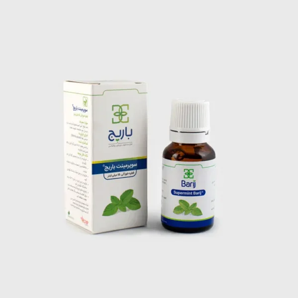 قطره سوپرمینت باریج | داروی گیاه درمان نفخ شکم و سوء هاضمه