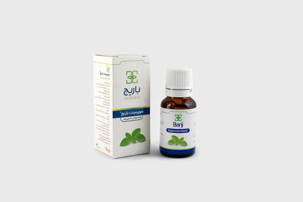 قطره سوپرمینت باریج | داروی گیاه درمان نفخ شکم و سوء هاضمه قطره سوپرمینت باریج | داروی گیاه درمان نفخ شکم و سوء هاضمه