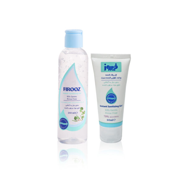 ژل پاک کننده و ضد عفونی کننده دست | گروه بهداشتی فیروز
