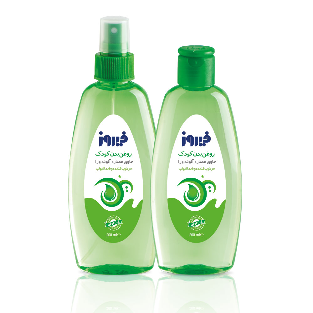 روغن بدن حاوی آلوئه ورا فیروز | گروه بهداشتی فیروز روغن بدن حاوی آلوئه ورا فیروز | گروه بهداشتی فیروز