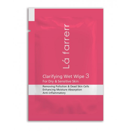 دستمال مرطوب پاکسازی کننده مخصوص پوست‌های خشک و حساس