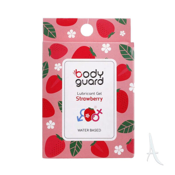 ژل لوبریکانت توت فرنگی بادیگارد Lubricant با رایحه خوش توت فرنگی و روان‌کنندگی عالی