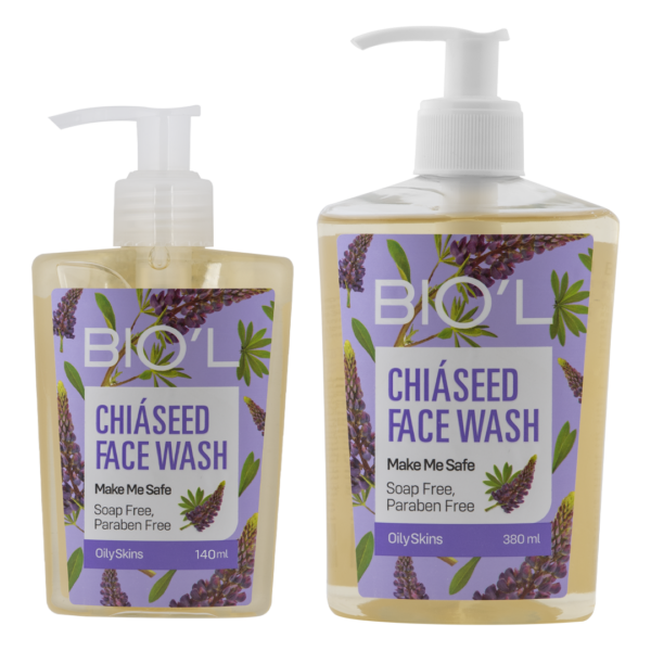 ژل شستشوی صورت Chia Seed مناسب پوست چرب بیول