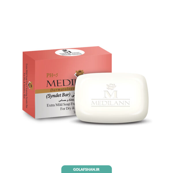 پاک کننده غیر صابونی مخصوص پوست خشک و حساس مدیلن