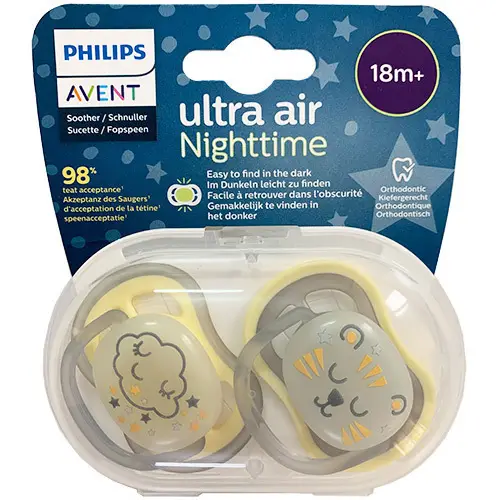 پستانک شب تاب air بالای 18 ماهگی philips avent | فیلیپس اونت