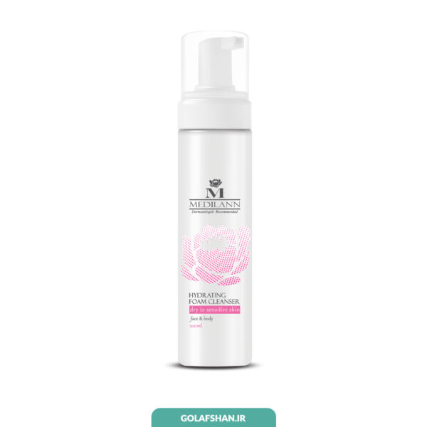 فوم شستشوی صورت و بدن مدیلن مناسب پوست خشک