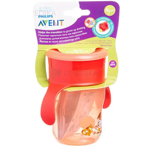 لیوان آموزشی فیلیپس اونت 360 درجه بدون چکه | فیلیپس اونت