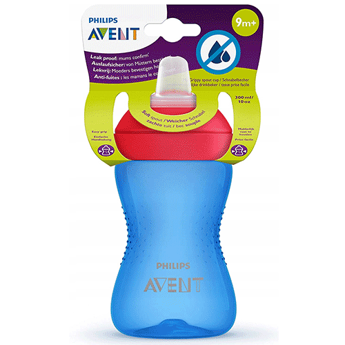لیوان philips avent دهنی نرم 300 میل ضد چکه | فیلیپس اونت