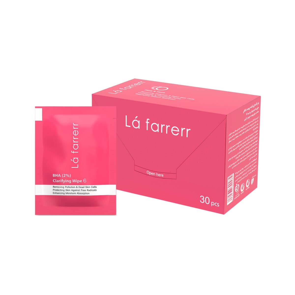 پد شماره 6 لافارر | پاکسازی کننده پوست BHA(2%) - لافارر