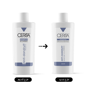 شامپو ضد شوره پروبیوتیک سریتا مناسب موهای خشک 200 میل