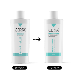 شامپو ضد شوره پروبیوتیک سریتا مناسب موهای چرب 200 میل