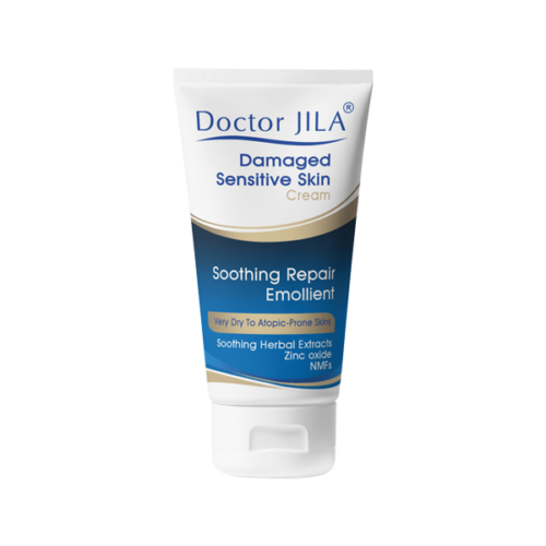 کرم نرم کننده و التیام بخش پوست های حساس و آسیب دیده دکتر ژیلا