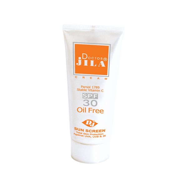 کرم ضد آفتاب ‌بی‌رنگ SPF30 دکتر ژیلا 30 گرم
