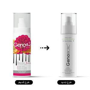 محلول ضد آکنه صورت و بدن ژنوبایوتیک