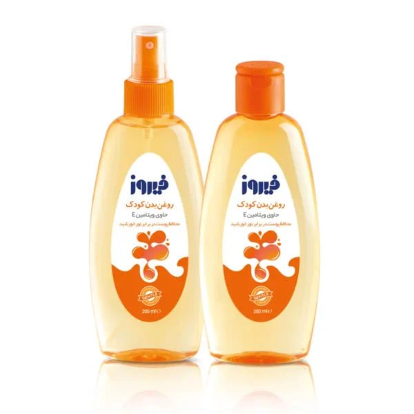 روغن بدن حاوی ویتامین E فیروز | گروه بهداشتی فیروز