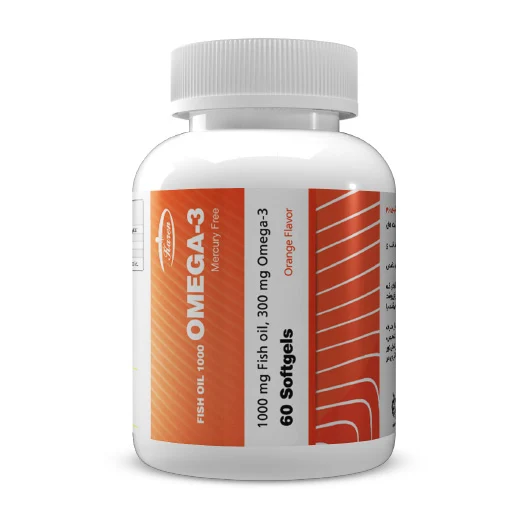 سافت ژل امگا ۳ کارن ۶۰ عددی ۱۰۰۰ میلی گرم