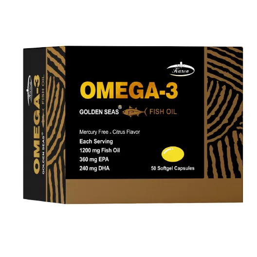 کپسول امگا ۳ گلدن سیز کارن ۵۰ عددی