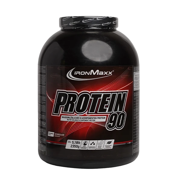 پودر پروتئین وی ۹۰ آیرون مکس طعم شکلات ۲۳۵۰ گرم