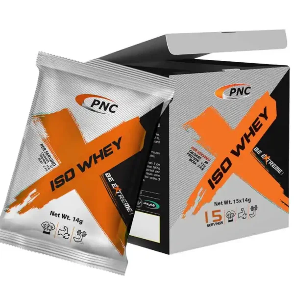 پودر پروتئین ایزو وی موزی ۱۵ عددی ۱۴ گرمی