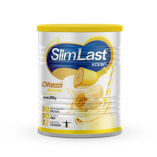 پودر اسلیم لست ۱ کارن طعم موز ۳۰۰ گرم