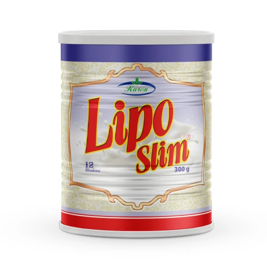 پودر لاغری کارن مدل لیپو اسلیم طعم موزی وزن ۳۰۰ گرم