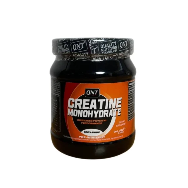 پودر کراتین مونوهیدرات 100 درصد کیو ان تی 200 گرم