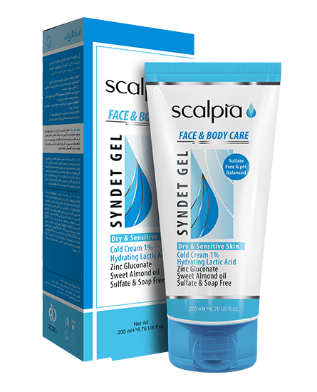 سیندت ژل پوست خشک - اسکالپیا | Scalpia