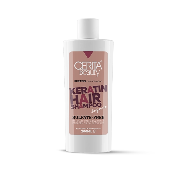 شامپو سریتا مناسب موهای کراتینه حجم ۲۰۰ میلی لیتر بدون سولفات