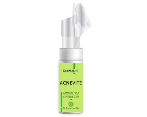 فوم صورت مناسب پوستهای جوشدار حاوی اسید مندلیک 5% ، اسید سوکسینیک 2% ، اسید سالیسیلیک 1%