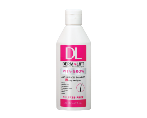 شامپو تقویت کننده مو چرب درمالیفت ویتاگرو ۲۰۰ میلی لیتر