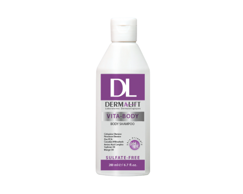 شامپو بدن درمالیفت ضد قارچ ویتا بادی 200 میلی لیتر