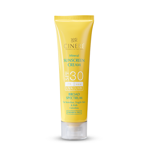 کرم ضد آفتاب SPF30 بدون رنگ