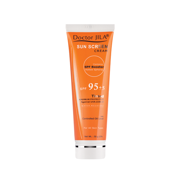 کرم ضد آفتاب ‌رنگی Spf95 دکتر ژیلا