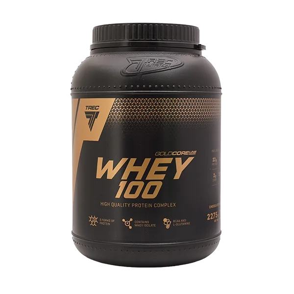 پودر پروتئین وی ۱۰۰ گلد کر لاین طعم شکلات وزن ۲۲۷۵ گرم