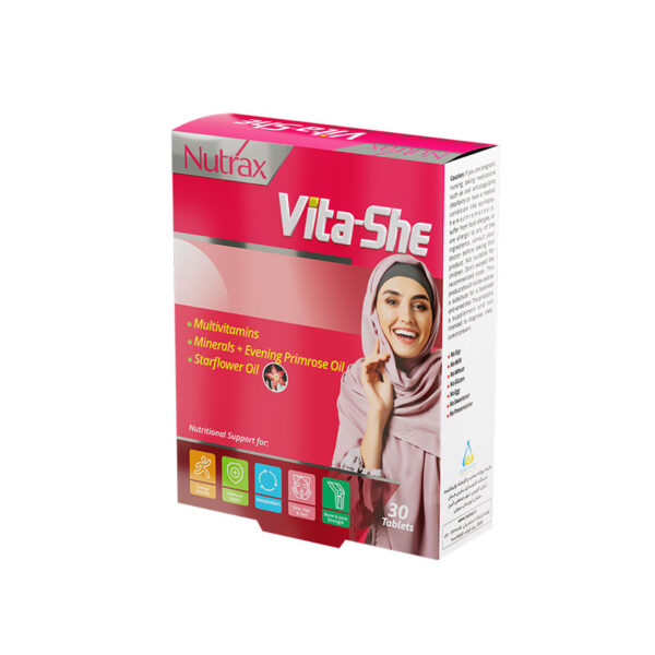 "وایتا-شی" مکمل تغذیه‌ای ویتامین‌ها و مواد‌معدنی بانوان Vitamins & Minerals for Women