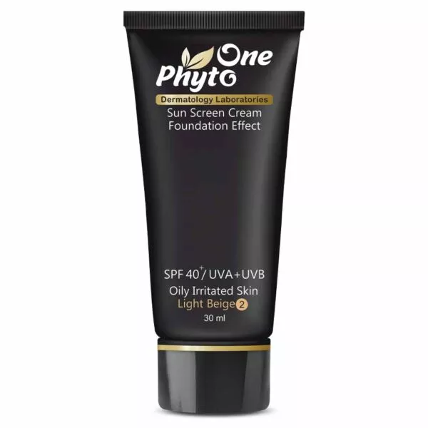 ضد آفتاب کرم پودری فیتووان SPF40 (مناسب پوست چرب)