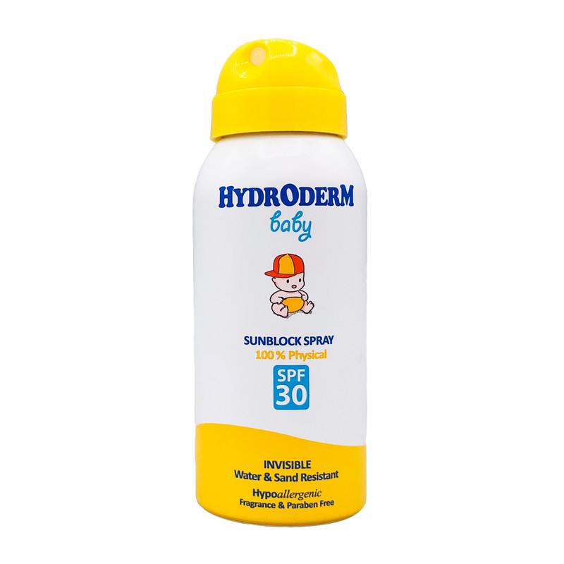 اسپری ضد آفتاب کودکان هیدرودرم SPF30 حجم ۱۰۰ میلی لیتر اسپری ضد آفتاب کودکان هیدرودرم SPF30 حجم ۱۰۰ میلی لیتر