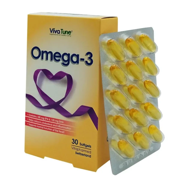 سافت ژل امگا 3 ویواتیون