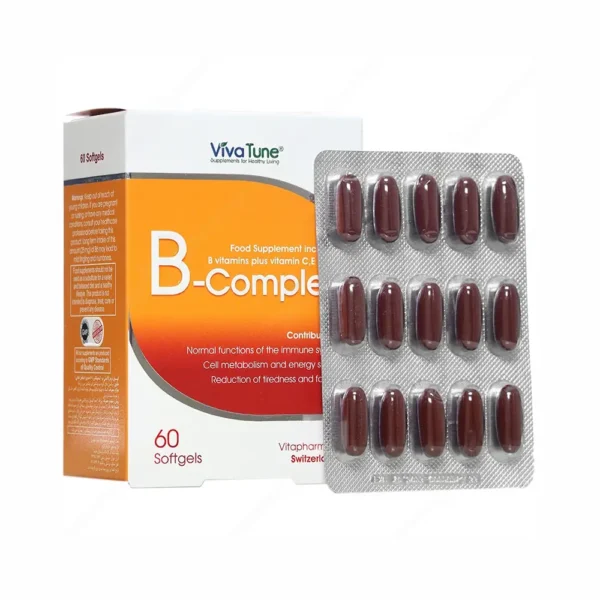 سافت ژل ب کمپلکس و زینک