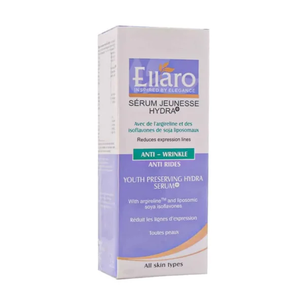 سرم ضد چروک الارو مدل یوس هیدرا پلاس حجم ۳۰ میلی لیتر مناسب انواع پوست