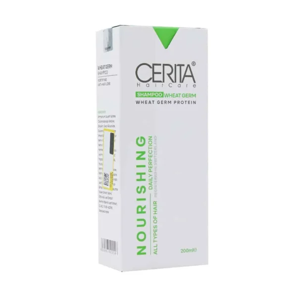شامپو تقویت كننده مو حاوی پروتئین جوانه گندم 200 میلی لیتر سریتا