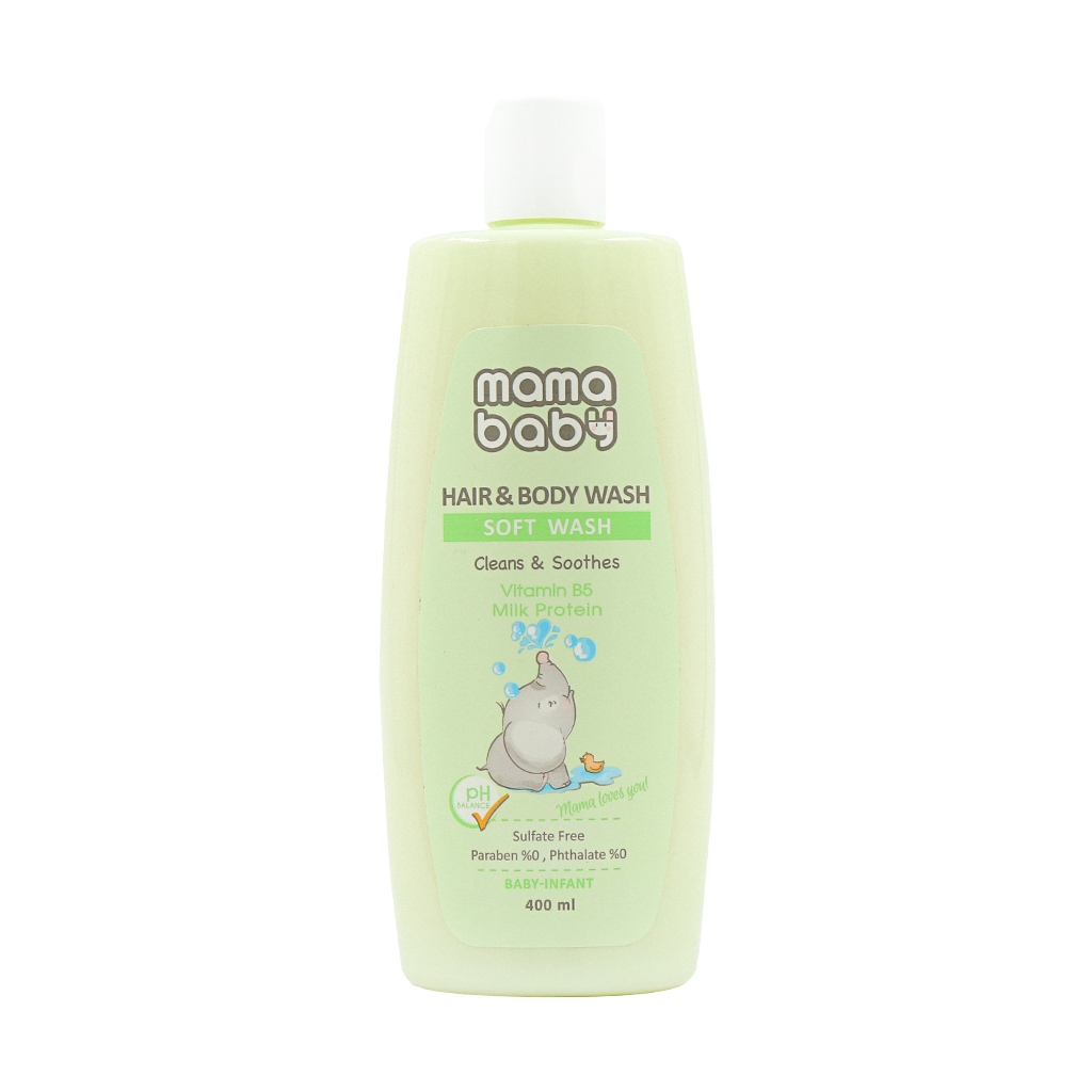 شامپو سر و بدن نوزاد مامابیبی حجم 200 میلی لیتر شامپو سر و بدن نوزاد مامابیبی حجم 200 میلی لیتر