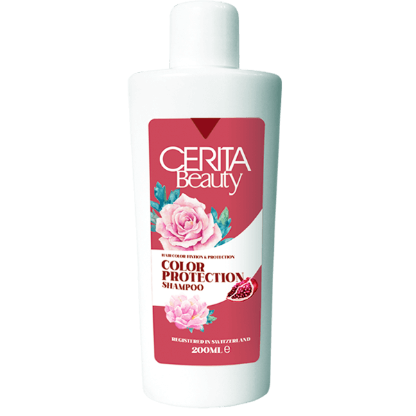 شامپو محافظ رنگ مو سریتا مناسب موهای رنگ شده ۲۰۰ میلی لیتر